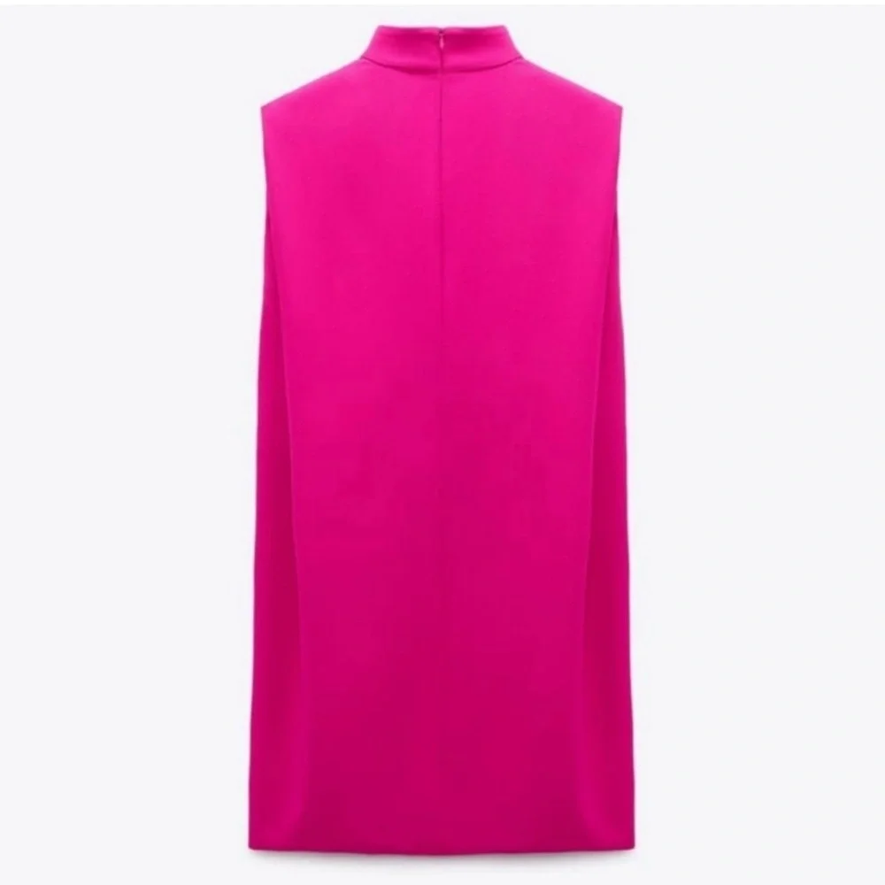 ✨ Hot Pink Zara Mini Dress ✨ - Picture 2 of 4